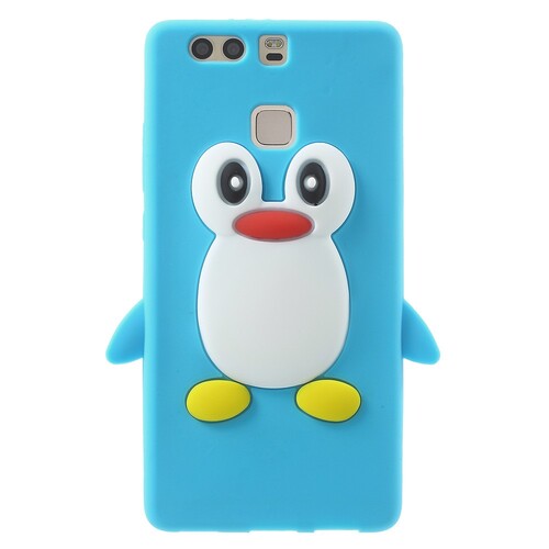 Silikon Case f�r Huawei P9 Soft Cute 3D Pinguin