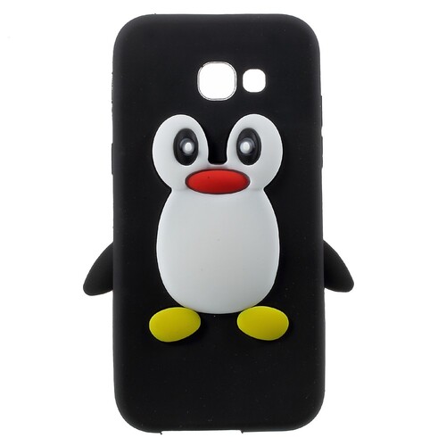 Silikon Case f�r Samsung Galaxy A3 A320 (2017) Soft Cute 3D Pinguin