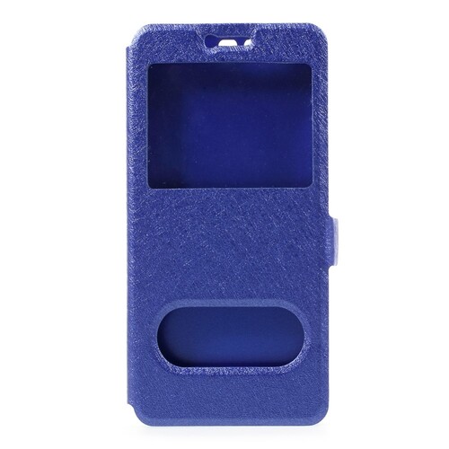 Wallet Case f�r Huawei P10 Dual Window View Silk Book Etui