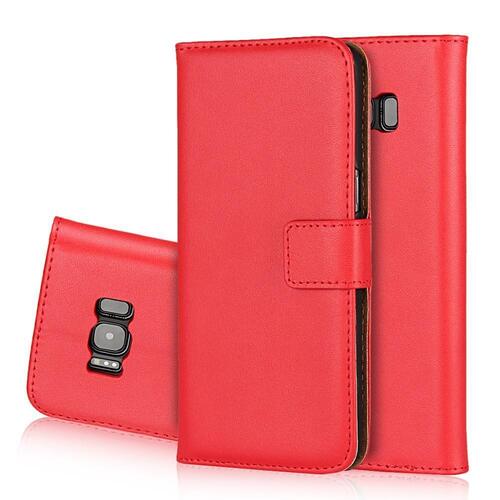 Wallet Case f�r Samsung Galaxy S8 G950 Genuine Split Echt Leder 