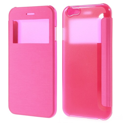 Wallet Case f�r Apple iPhone 6 6S Handy Tasche Window View Folio Book Etui
