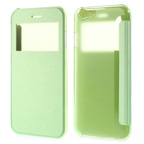 Wallet Case f�r Apple iPhone 6 6S Handy Tasche Window View Folio Book Etui