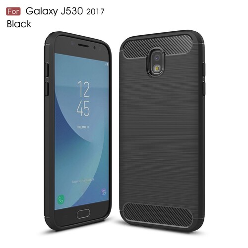 TPU Case f�r Samsung Galaxy J5 J530 (2017) Carbon Skin Brushed