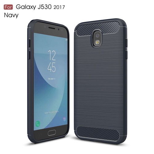 TPU Case f�r Samsung Galaxy J5 J530 (2017) Carbon Skin Brushed