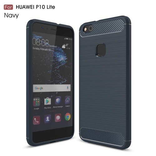 TPU Case f�r Huawei P10 LITE Carbon Skin Brushed