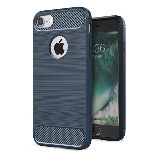 TPU Case f�r Apple iPhone 8 7 Carbon Skin Brushed