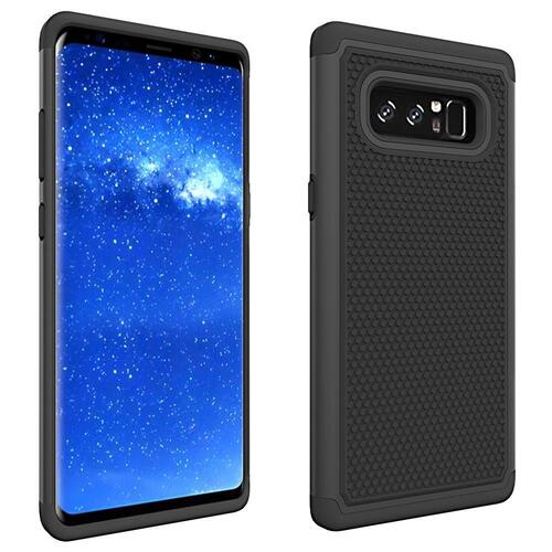 Outdoor Case f�r Samsung Galaxy Note 8 Hybrid Silikon Football Grain