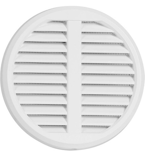 L�ftungsgitter Kunststoff verstellbar f�r Rohre von 75-125mm Deckma�150mm mit Insektenschutz