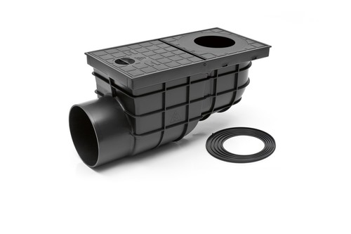 Regenrohrablauf Dachrinnenablauf Regensinkkasten DN 110  325 G