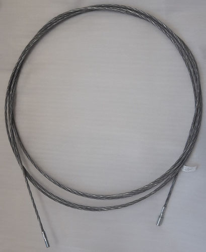 Ofenrohrb�rste Heizkesselb�rste Kaminb�rste Kaminbesen Rohrb�rste V4A-Edelstahl 