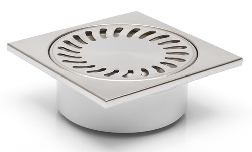 Duschablauf Bodenablauf Edelstahl 150x150 DN50 incl Dichtungsmatte 320 N 391 1