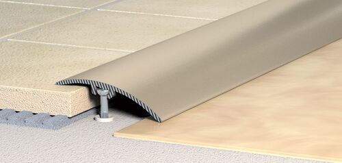 �bergangsprofil Anpassungsprofil Ausgleichsprofil 40mm Alu elox  champagne C01