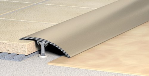 �bergangsprofil Anpassungsprofil Ausgleichsprofil 40mm Alu eloxiert gold C01