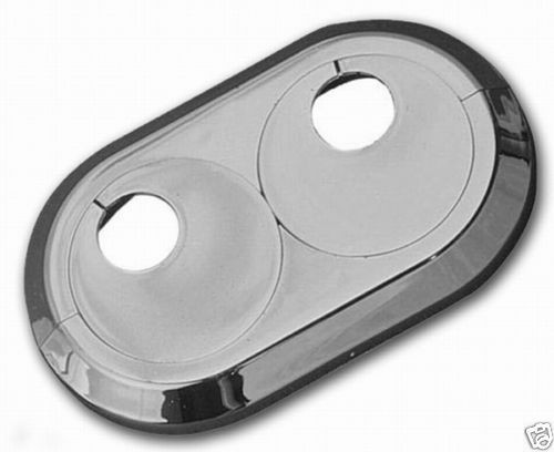 5 St�ck Doppel Heizungsrosetten  Heizungsmanschetten  verchromt  28 mm