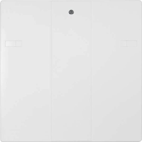 Revisionst�r Klappe hellgrau 400x600mm Schloss hochwertiger Kunststoff Einbaurahmen