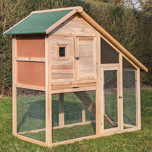 Kleintierstall Semplice mit Schr�gdach