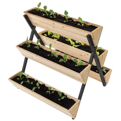 terra-garten Blumentreppe Nadelholz