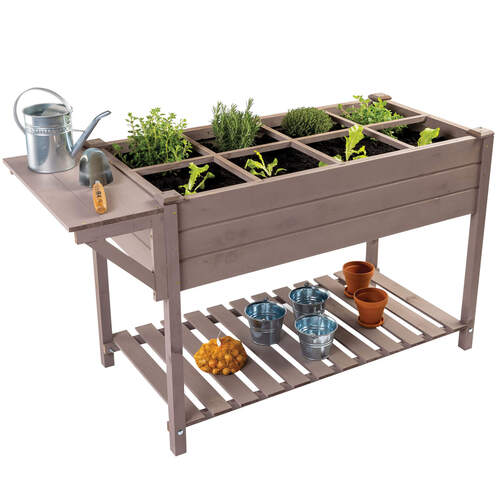 Pflanzkasten mit Ablage