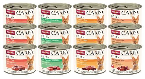 Animonda Ktzchen Nassfutter Multipack Carny Kitten 12x200g
