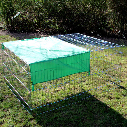 Freilaufgehege f�r Kleintiere & H�hner Modell 315