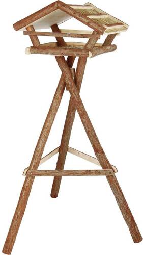 Trixie Natural Living Holz Vogelfutterhaus mit St�nder