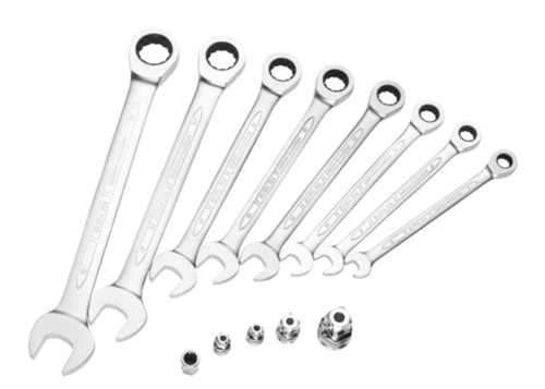 ELORA Ratschenringmaulschl�ssel Satz 204-S8M