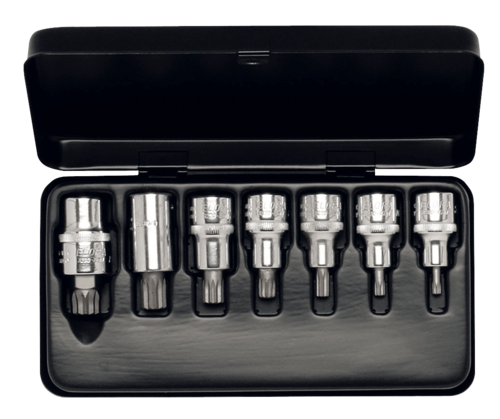 ELORA Steckschl�ssel-Satz 1/2 Zoll, 7-teilig