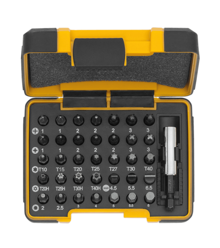 ELORA Bit-Set, 36-teilig magnetisch 1/4 Zoll TORX, Schlitz, Kreuzschlitz, Pozidriv