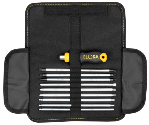ELORA Schraubendreher-Set Variant mit Wechselklingen, 10-teilig