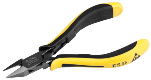 ELORA Elektronik Seitenschneider ESD, spitzer Kopf 