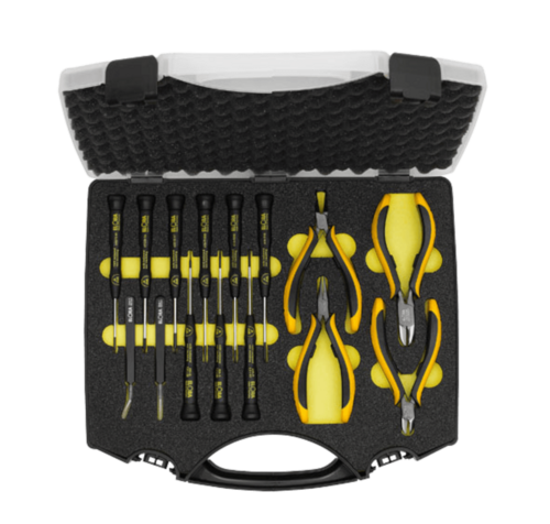 ELORA ESD Werkzeug Set, 15-teilig