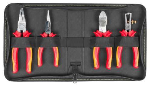 ELORA VDE-Zangen-Set in Nylontasche, 4-teilg