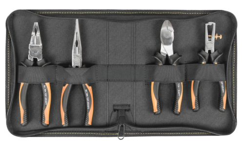 ELORA Zangen-Set in Nylontasche, 4-teilig