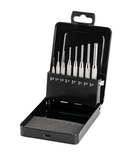 ELORA Splinttreiber-Satz Set, 8-teilig, 0,9 - 5,9 mm