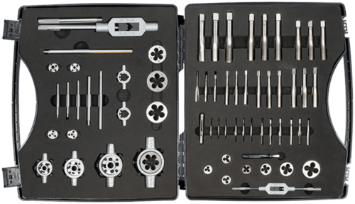 ELORA Gewindeschneider-Set HSS, M3-M20, DIN 352