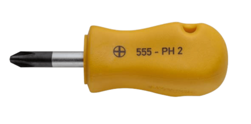 ELORA Kreuzschlitz PH Schraubendreher, kurz