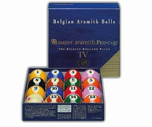Aramith Pool Billard Kugeln Super Aramith Pro TV 57 mm