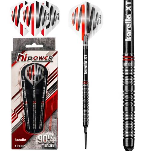 Karella Softdart-Pfeile HiPower 90% Tungsten 18g / 20g