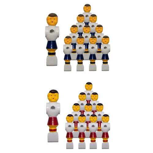 11 St�ck Bandito - Kickerfiguren Champion f�r 16 mm Kickerstangen