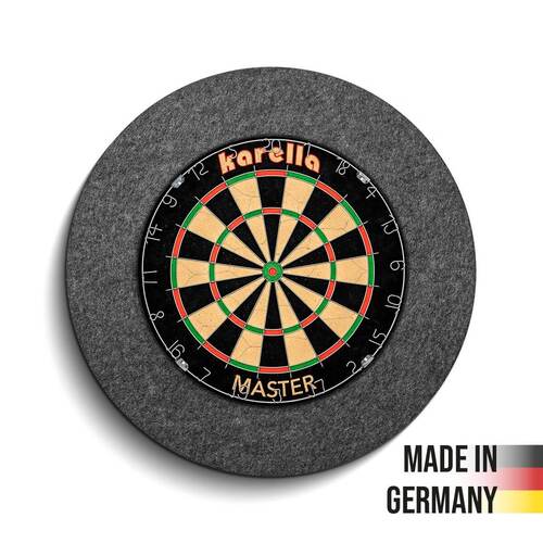 Karella Schallschutz f�r Steeldartboard Ultimo 69 cm mit integriertem Surround / Auffangring