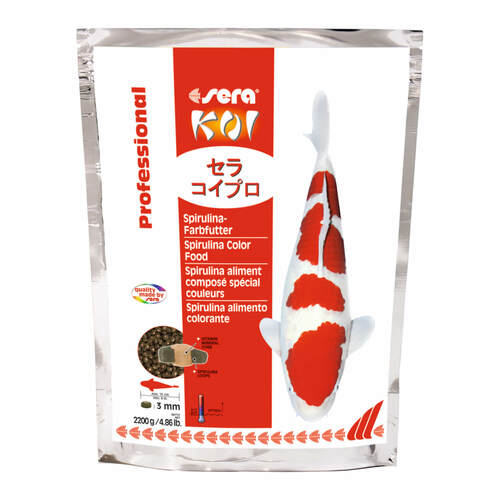 Sera Koifutter Professional Spirulina Farbfutter 