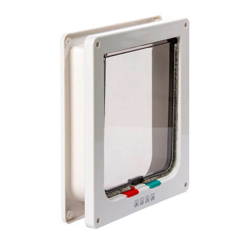 Karlie Katzenklappe 4-Wege-Verschluss f�r gro�e Katzen 