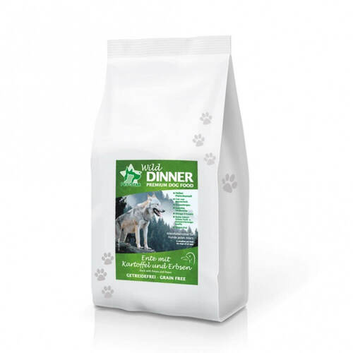 Pet-Star Hunde Trockenfutter Wild Dinner Ente Getreidefrei