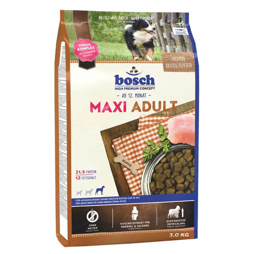 Bosch Hunde Trockenfutter Adult Maxi, getreidefrei