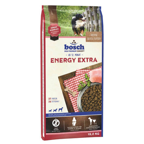 Bosch Hunde Trockenfutter Adult Energy Extra 15kg