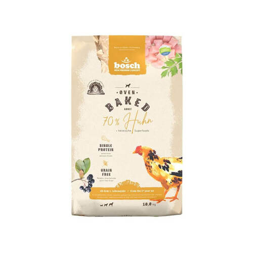 Bosch Hunde Trockenfutter Adult Oven Baked Huhn 10kg
