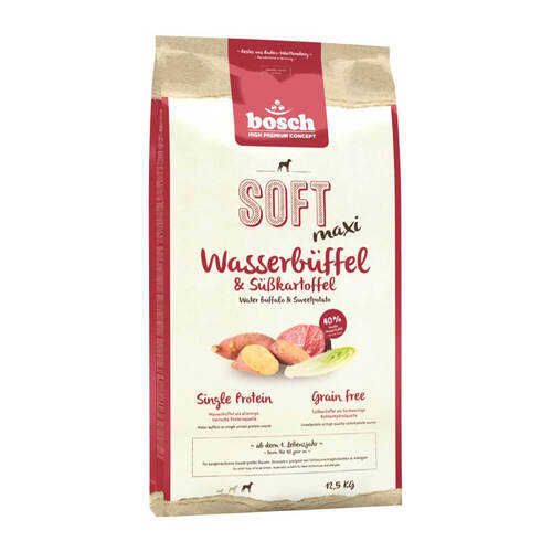 Bosch Hunde Trockenfutter Soft Adult Maxi Wasserb�ffel + S��kartoffel 