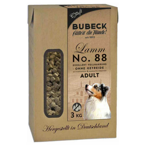 Bubeck Hunde Trockenfutter Lammfleisch getreidefrei 