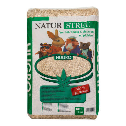 Hugro Kleintierstreu Hanf 100 Liter