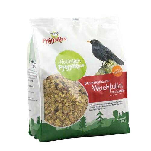Pfiffikus Vogel Weichfutter mit Insekten 10kg 